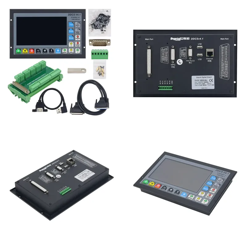 Ddcs V4.1 4 Axis Cnc Offline Controller - Controlador de Movimiento Autónomo DDCS-V4.1 de