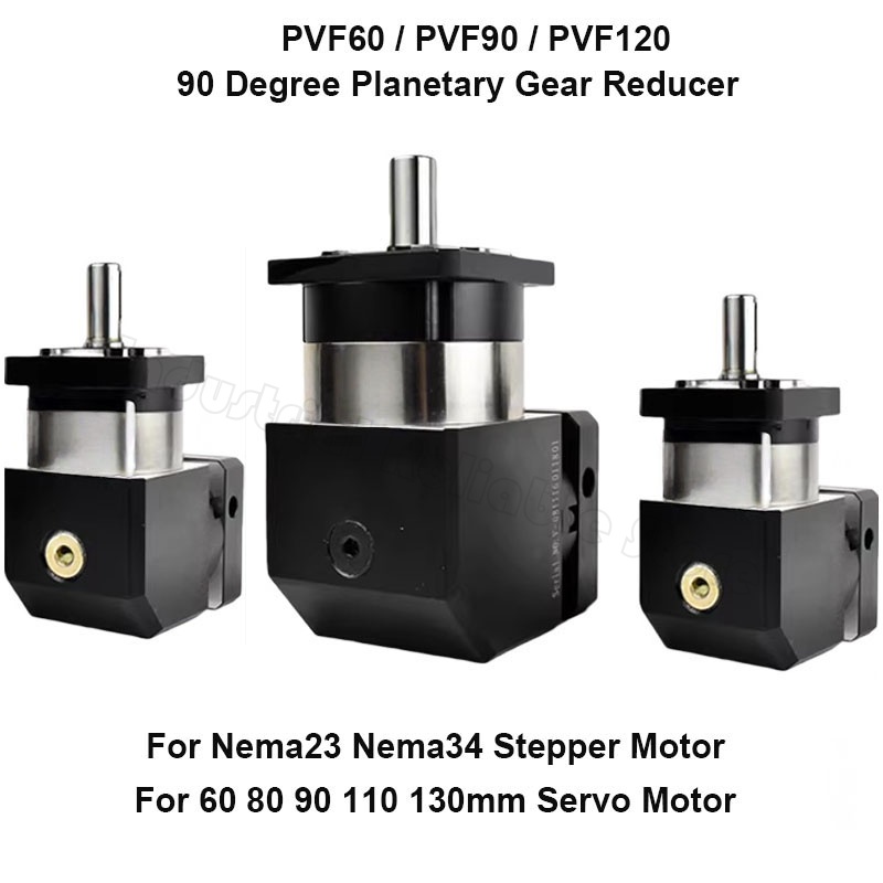 Planetary Gearbox Reducer Nema 23 34 - 90 ° Caja de Engranajes Planetarios