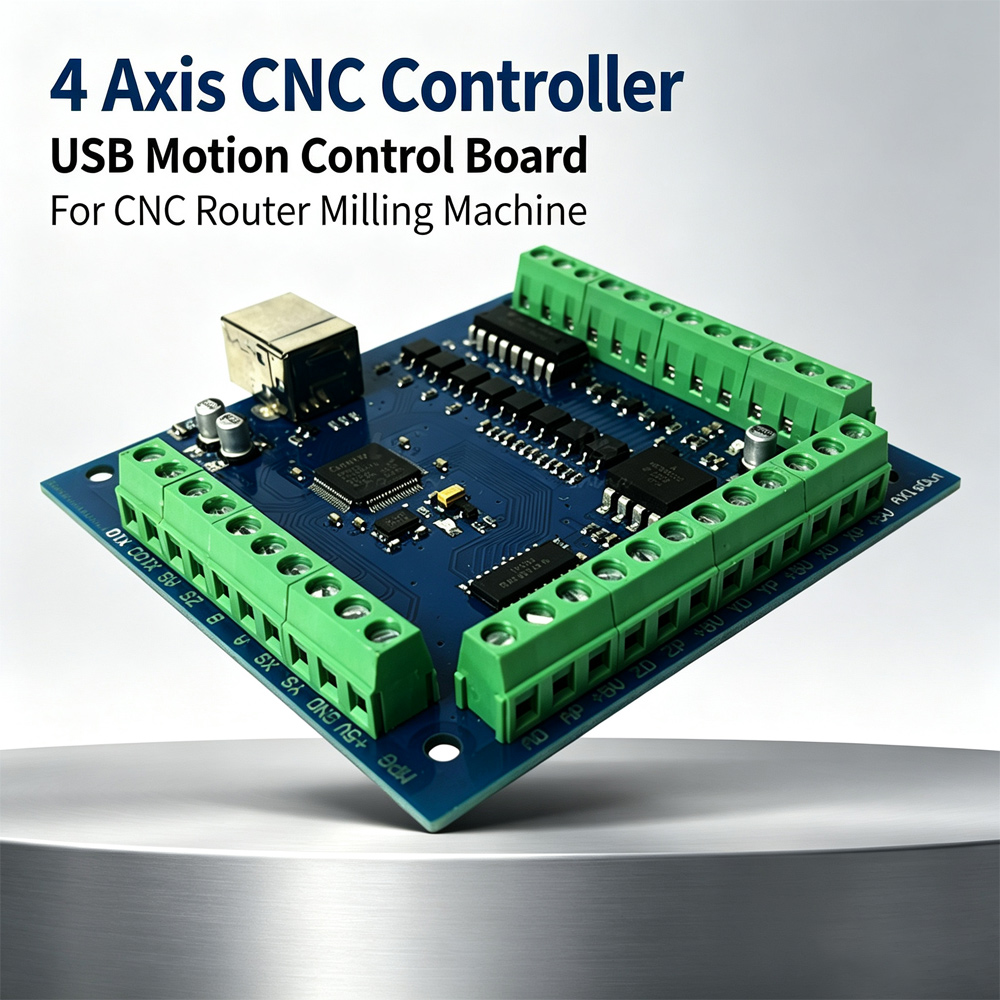 Mach3 Usb Cnc Controller 4 Axis 100Khz - Tarjeta Controladora CNC Motion MACH3 de