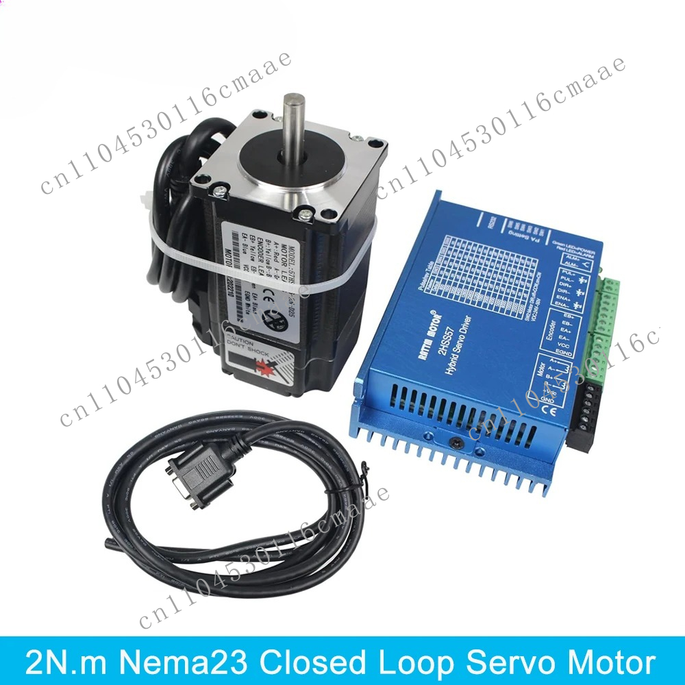 2N.m Nema23 Servomotor paso a  - Nema 23 Closed Loop Stepper Motor Driver Kit reseña y precio