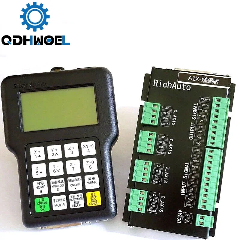 Controlador CNC QDHWOEL RichAu - Richauto A11 Dsp Controller 3 Axis reseña y precio