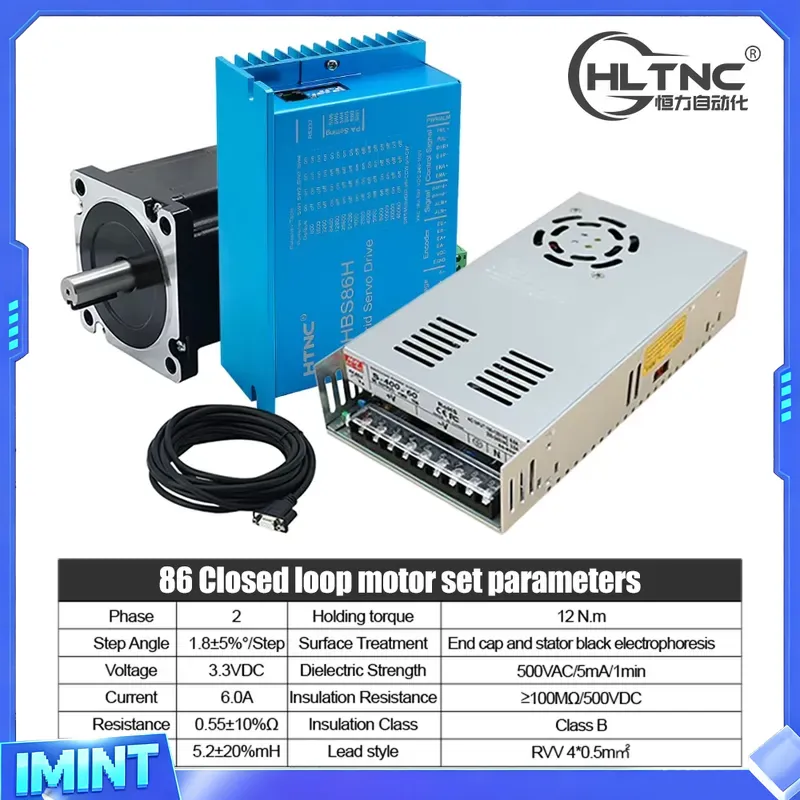 Motor paso a paso de circuito  - Hybrid Servo Driver Nema 34 8.5Nm reseña y precio