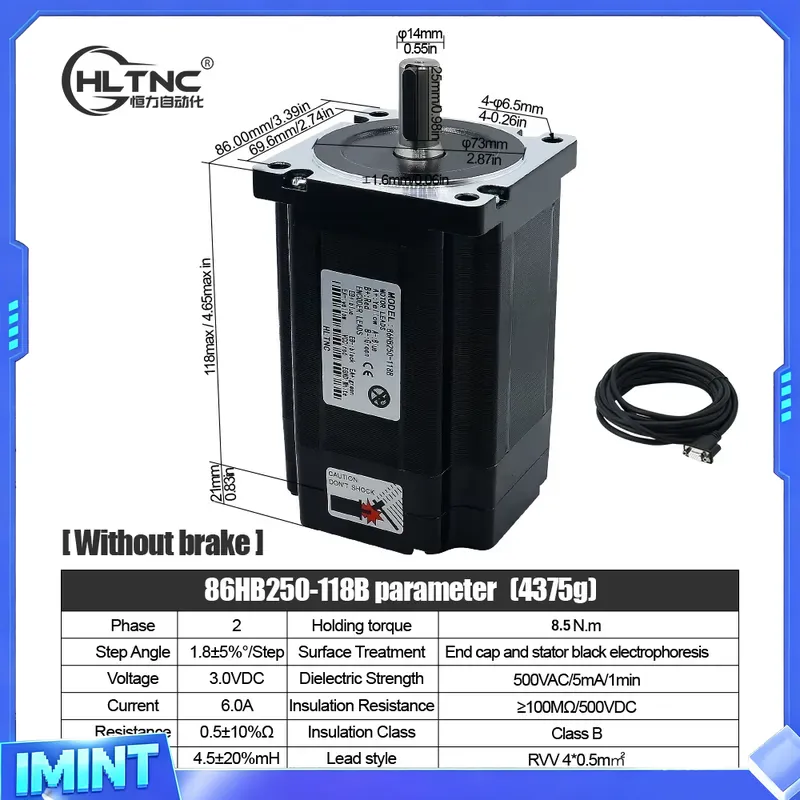Motor paso a paso de circuito  - Hybrid Servo Driver Nema 34 8.5Nm reseña y precio
