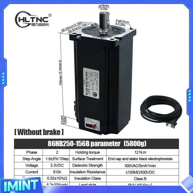 Motor paso a paso de circuito  - Hybrid Servo Driver Nema 34 8.5Nm reseña y precio